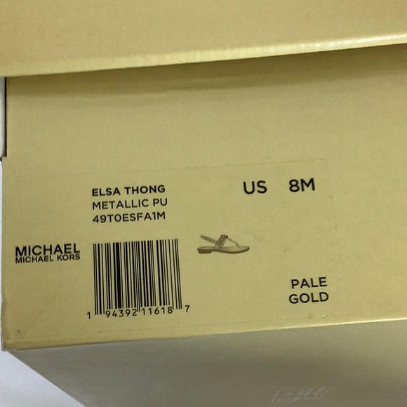 NWT Michael Kors Elsa Thong - Picture 2 of 2